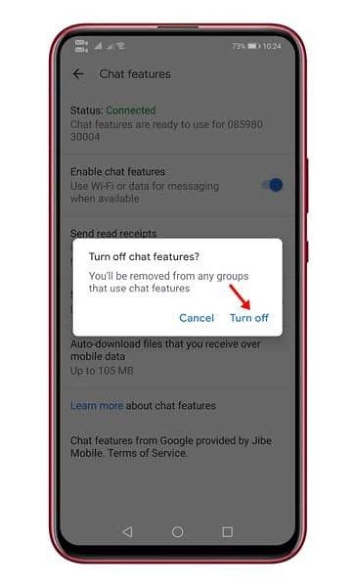 Here's how to deregister your phone number from Google's RCS Chat