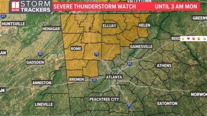 Here's when rain, storms are possible in Atlanta | Weather update