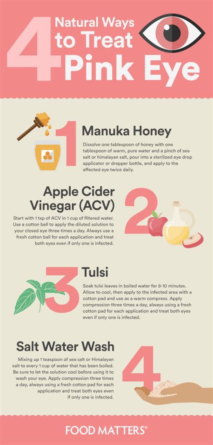 Home Remedies for Pink Eye