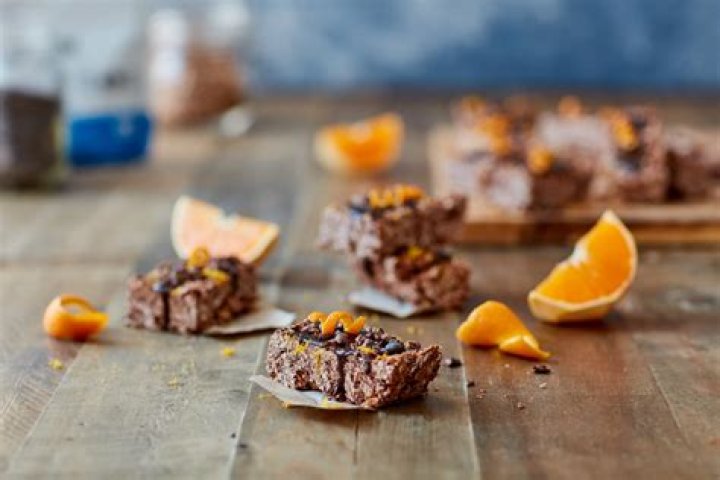 Homemade Vegan Protein Bars | Chocolate Orange