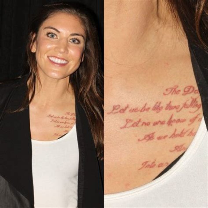 Hope Solo's Tattoos & Meanings