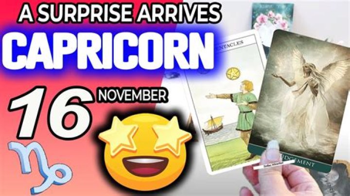 Horoscope For November 16, 2023 — Moon Enters Capricorn