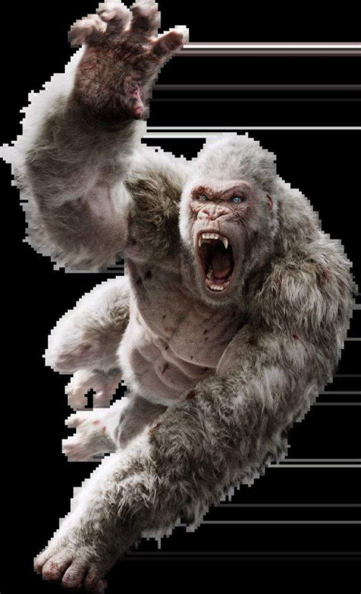 How big is George in Rampage?