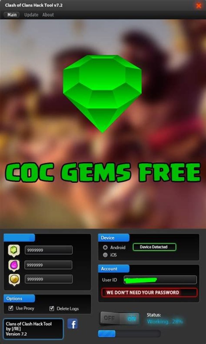 How can I get free COC gems?