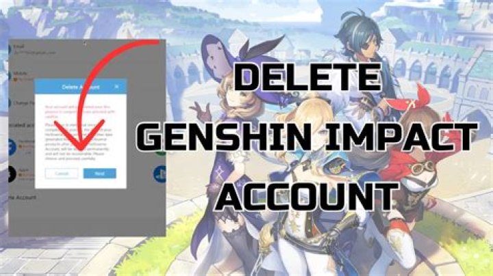 How do I delete my Genshin server?