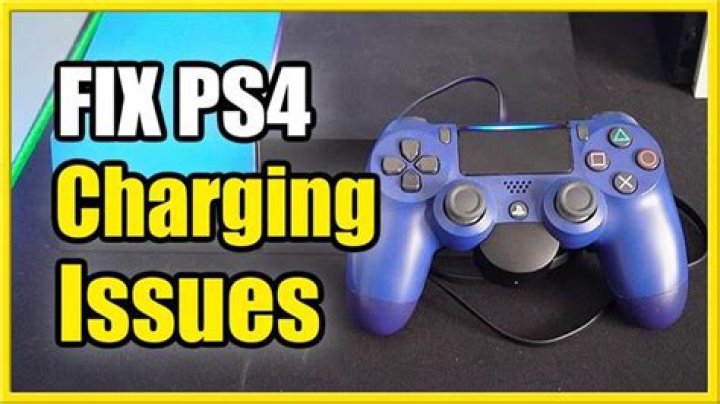 How do I fix my DualShock 4 not charging?