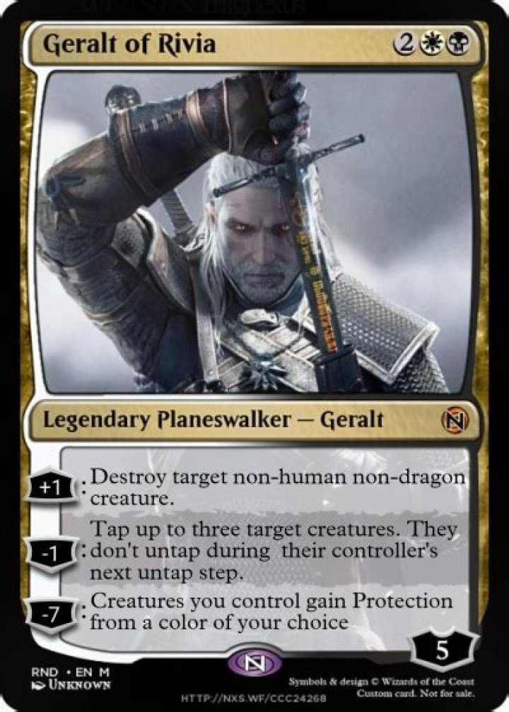 How do I get Geralt of Rivia card?