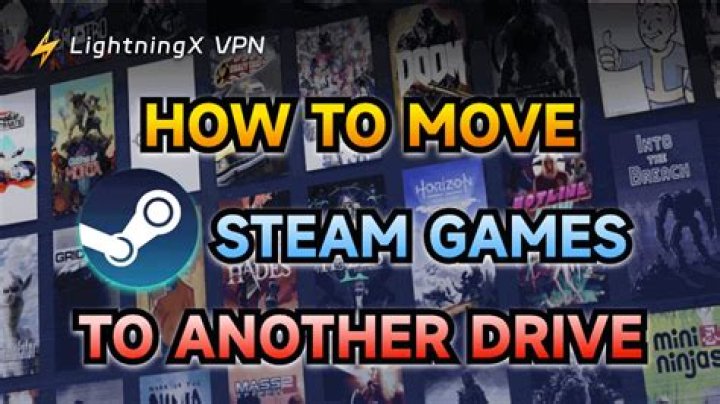 How do I move Steam games to another drive December 2020?