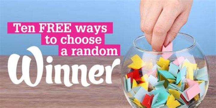 How do I randomly pick a winner?
