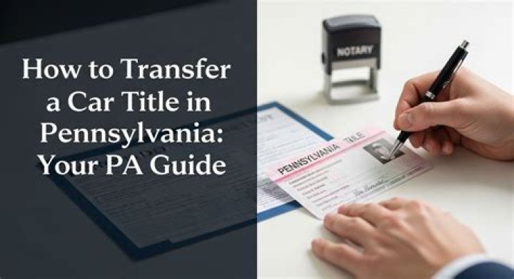 How Do I Remove A Co Owner From A Car Title In Pennsylvania