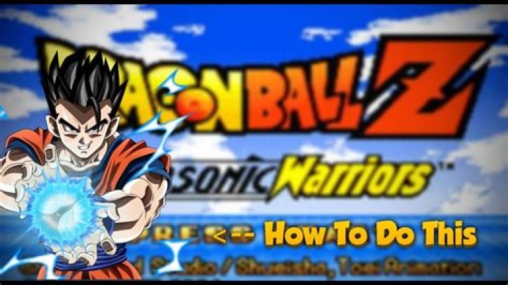 How do you do a Kamehameha in DBZ Supersonic Warriors?