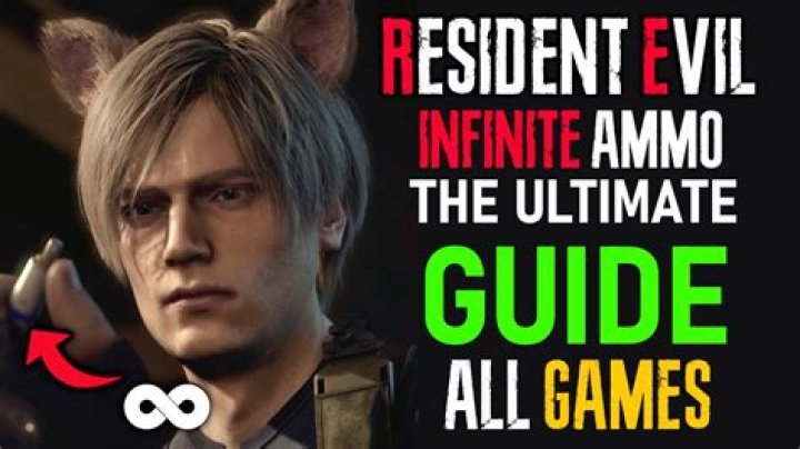 How do you get infinite ammo in RE3?