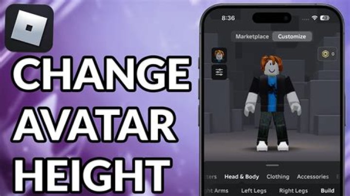 How do you get taller in Roblox?