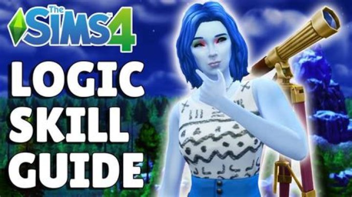 How do you max out a logic skill in Sims 4?