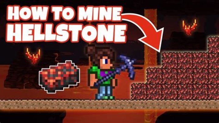 How do you mine Hellstone without dying?