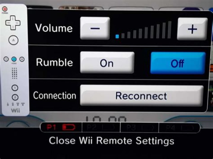 How do you reset a Wii Remote control?