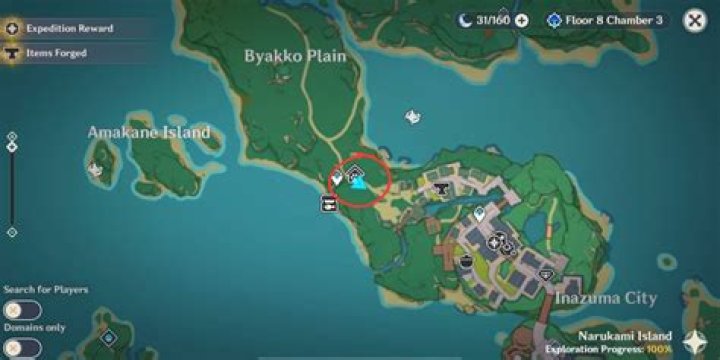 How do you unlock the Inazuma map?