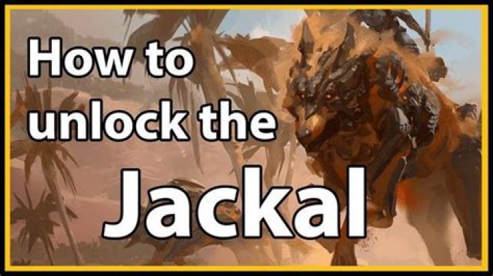 How do you unlock the Jackal in gw2?