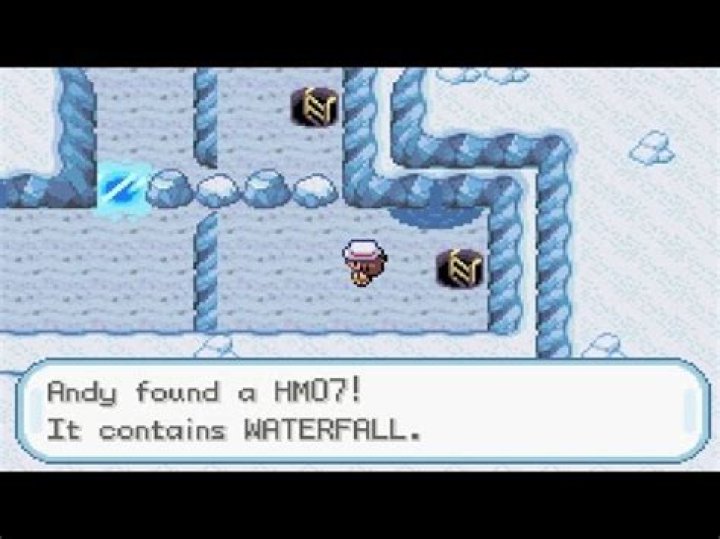 How do you use waterfall in fire red?