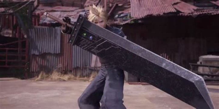 How heavy is Cloud’s sword in game?