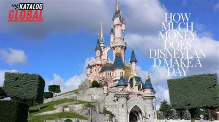 How.much Does Disneyland Make A Day