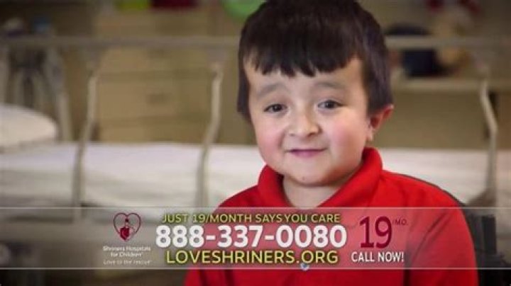 How Old Is Alec From Shriners Hospital Commercial Today