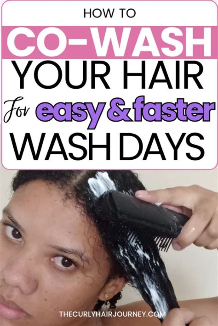 How to Co-Wash Natural Hair
