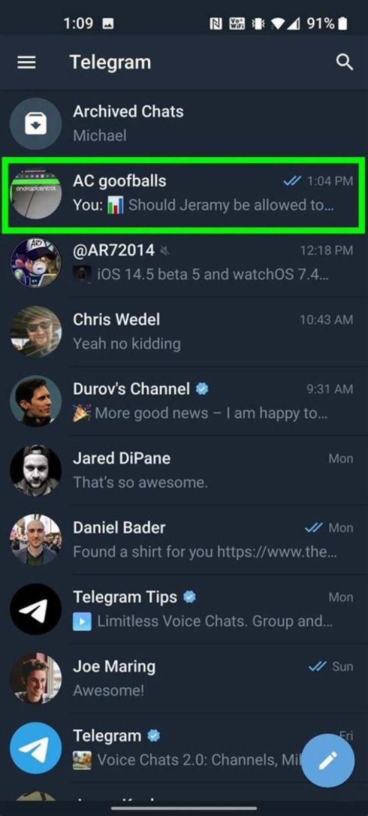 How to create and share polls in Telegram