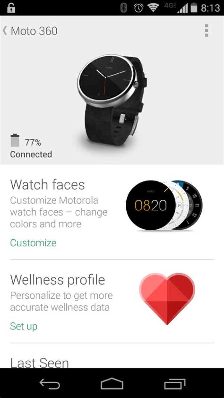 How to customize your Moto 360 watch face with Motorola Connect