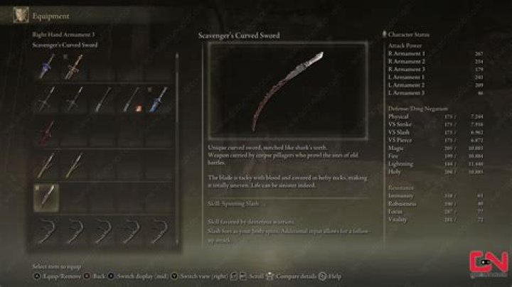 How to Get Scavengers Curved Sword Elden Ring