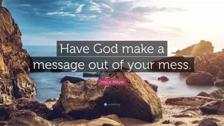 How To Make A Message Out Of Your Mess