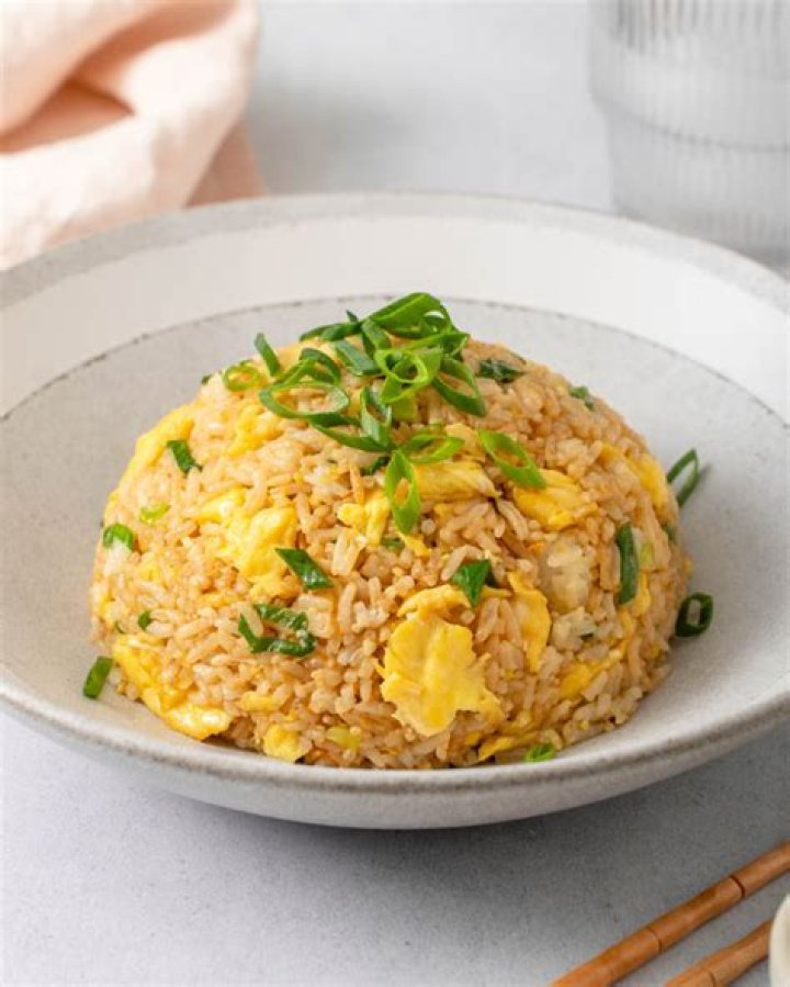 How to Make Egg Fried Rice with Romaine Lettuce | Fang Family