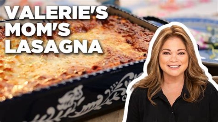 How To Make Lasagna By Valerie Bertinelli (+ Her Mom!)