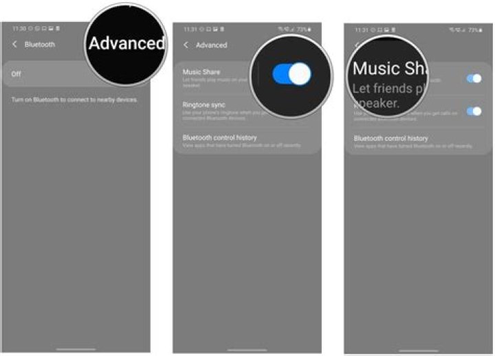 How to set up and use Music Share on the Galaxy S20