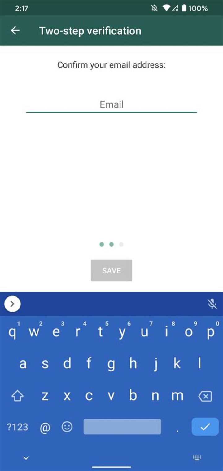 How to set up two-factor authentication for your WhatsApp account