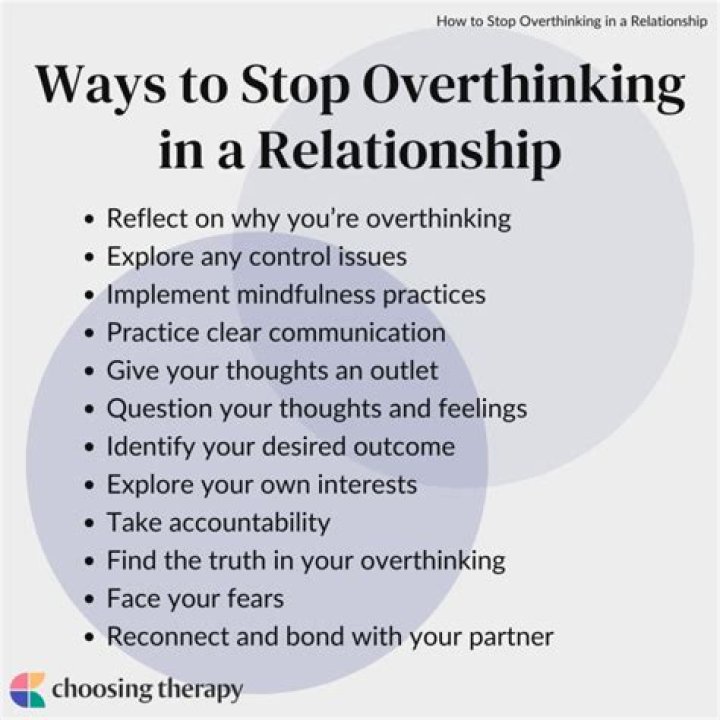 How To Stop Overthinking In A New Relationship | Elizabeth Stone
