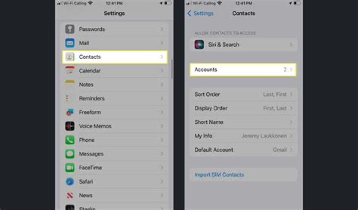 How to transfer contacts from iPhone to Android