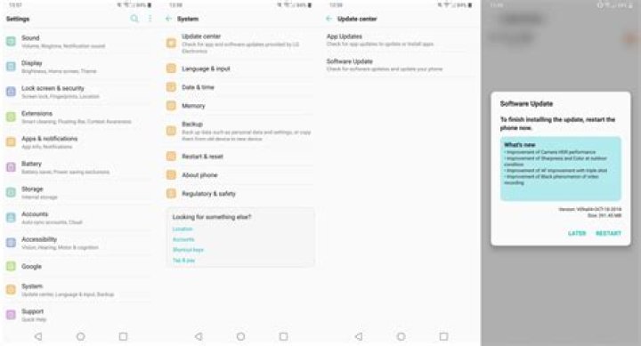 How to update the software on your LG phone