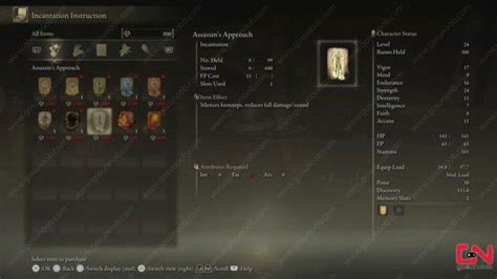 How to Use Incantations Elden Ring, Sacred Seal