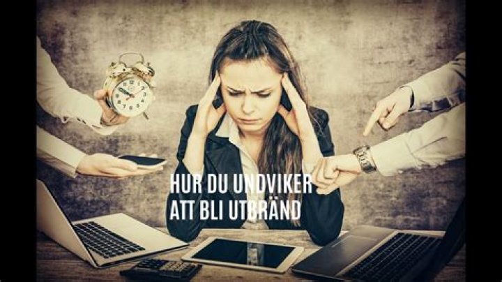Hur du undviker att bli utbränd