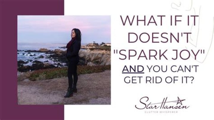 I Need That Does Not Spark Joy