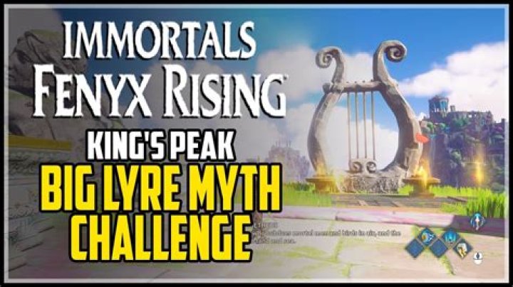 Immortals Fenyx Rising King's Peak Lyre Myth Challenge Solutions