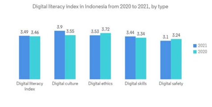 Indonesia's Growth of Digital Literacy Index Slows Down
