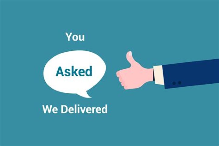 Infographic: You Ask. We Deliver.