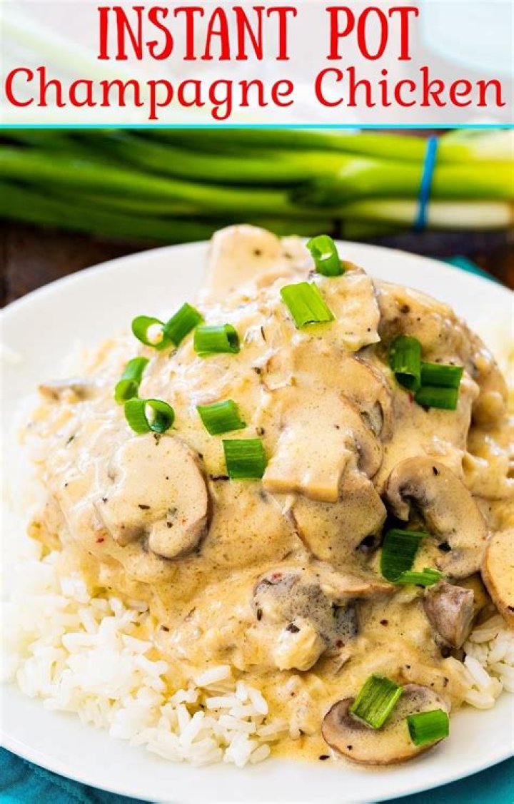 Instant Pot Champagne Chicken | 