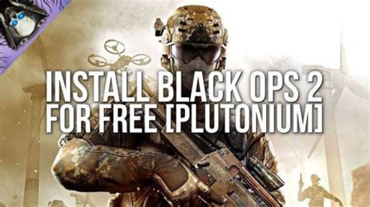 Is Black Ops 2 plutonium free?