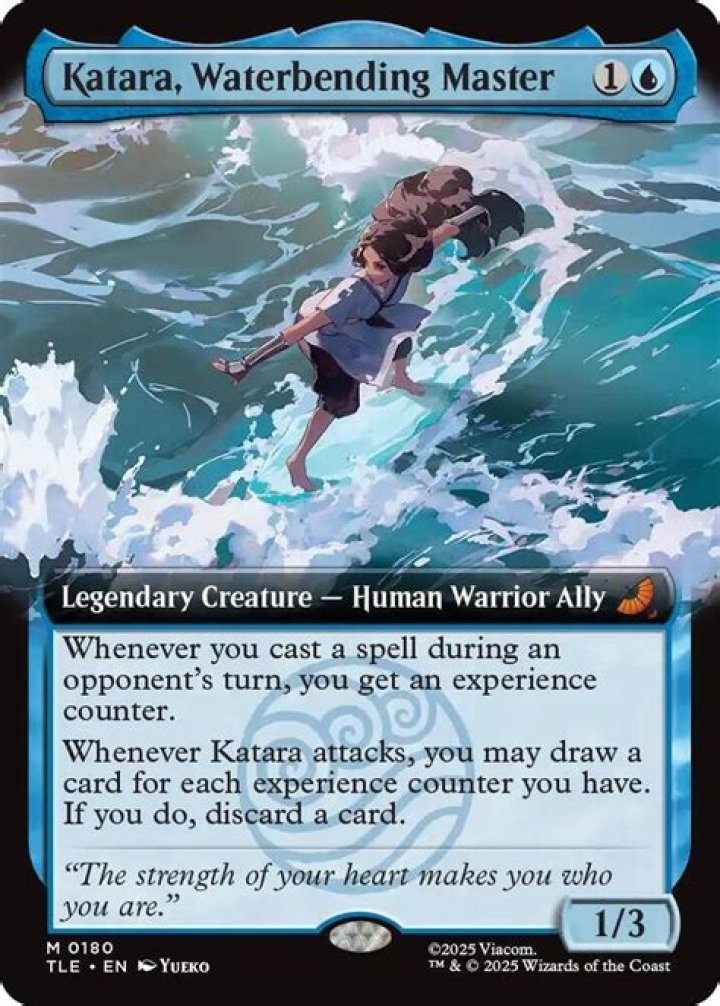 Is Katara a master bender?
