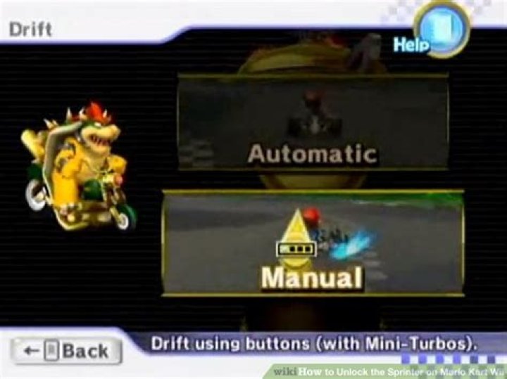 Is manual better than automatic in Mario Kart Wii?