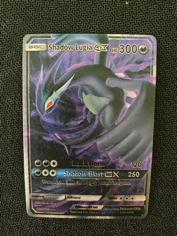 Is Shadow Lugia GX a real card?