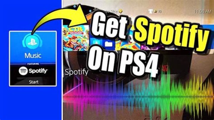 Is Spotify free on the PS4?